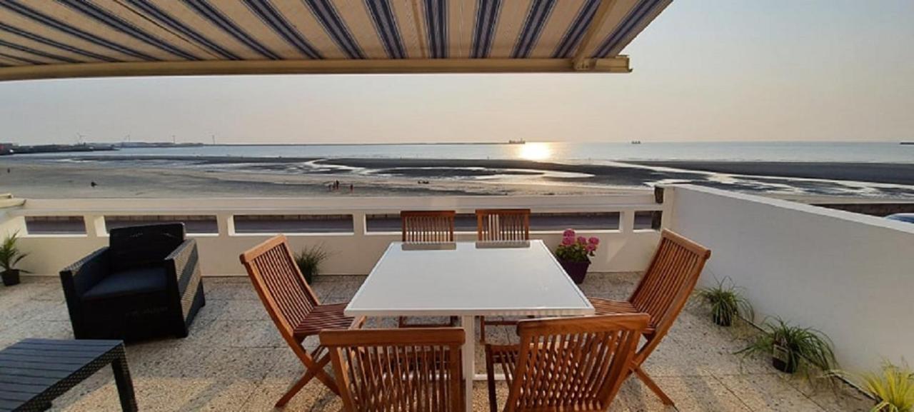 Superbe Appartement Avec Terasse Face A La Mer Boulogne-sur-Mer Eksteriør bilde